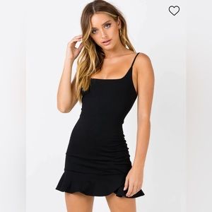 Princess Polly black mini dress